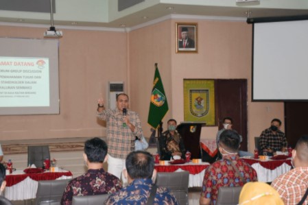 Pemkab Sergai dan Kemensos Gelar FGD Tusi Stakeholder Dalam Penyaluran Sembako