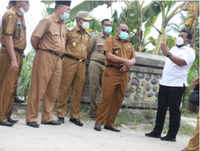 Walikota Tanjungbalai Tinjau Lokasi Rencana Pembangunan WTP 7