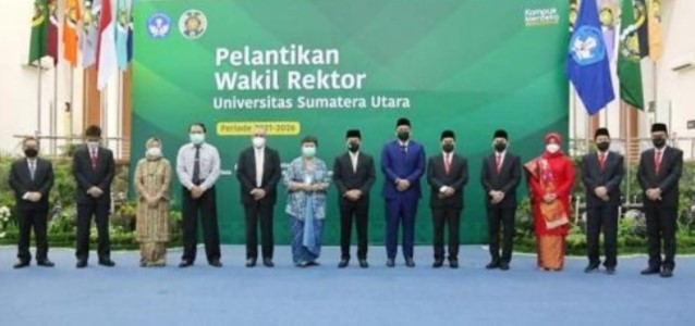 Wali Kota Medan Ucapkan Selamat Pelantikan Wakil Rektor USU Periode 2021-2026