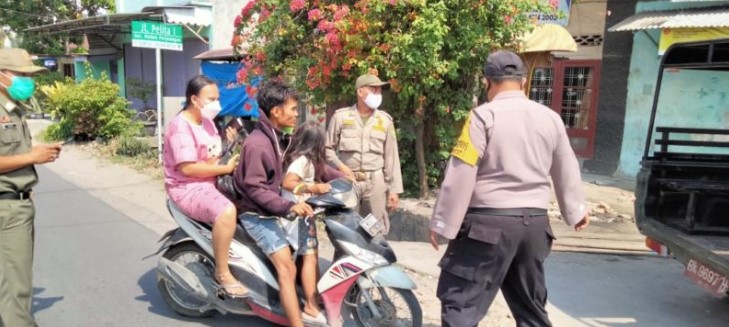  Gencar Lakukan Ops Yustisi, Polsek Medan Timur Tindak 18 Warga Langgar Prokes