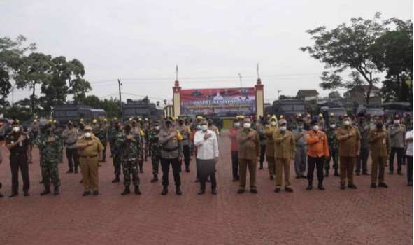 Polda Sumut Gelar Apel Gabungan Cegah Kebakaran Hutan