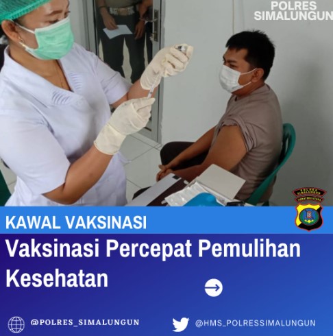  FKTP Polres Simalungun Laksanakan Suntik Vaksin Covid-19