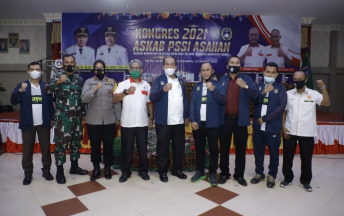  Wakil Bupati Buka Kongres ASKAB PSSI Asahan