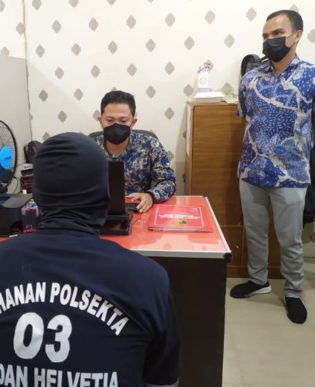  Polsek Helvetia Tangkap Pelaku Penganiayaan Yang Viral di Medsos