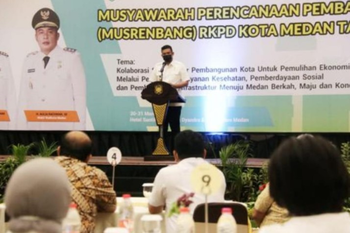  Wali Kota Medan Resmi Tutup Musrenbang RKPD Kota Medan Tahun 2022