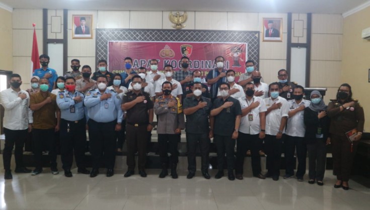  Bahas Masalah Tahanan, Kapolres Sergai Gelar Rapat Koordinasi CSJ