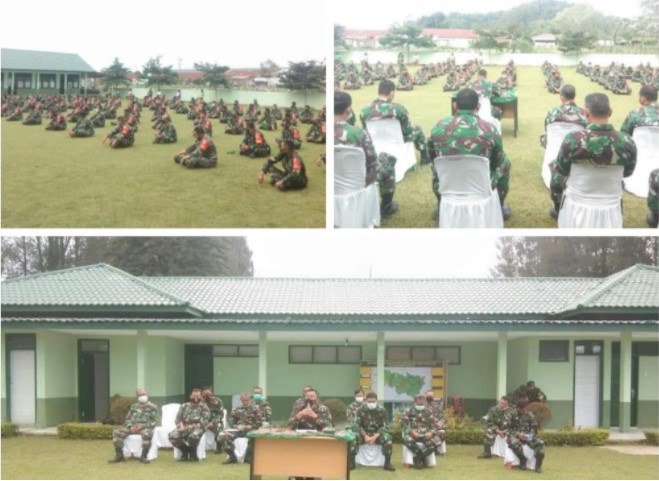  Wujud Kemanunggalan TNI Bersama Rakyat, Dandim 0205/TK Terapkan Disiplin Para Anggota Danramil dan Babinsa