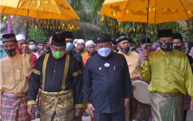  Resmikan Balai Adat Kenegarian Sekijang, Bupati Kampar Komit Terhadap Pembangunan dan Pelestarian Adat