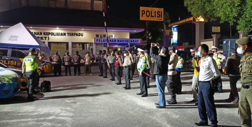  Polresta Pekanbaru Patroli KRYD di Lokasi Keramaian