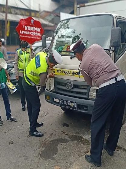  Polda Sumut Keluarkan 4.306 Teguran Pelanggaran Lalu Lintas