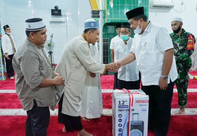  Kunjungi Masjid Al Huda, Wabup Asahan Berpesan Agar Tetap Menjaga Kondusifitas dan Makmurkan Masjid