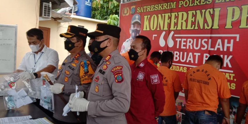 Puluhan TKI Ilegal Gagal Berangkat ke Malaysia, 5 Tersangka Traficking Diamankan Polres Batubara