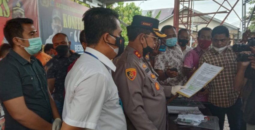 Polres Batubara Amankan Dua Pencuri Kabel dan Satu Penadah