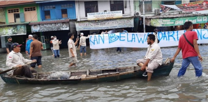  Pemerintah dan Pengusaha Harus Serius Tanggulangi Banjir Rob di Belawan