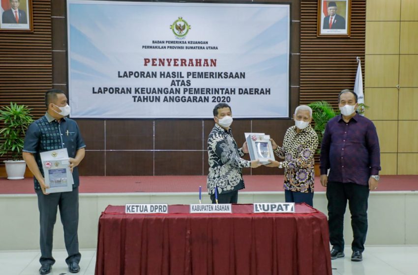  Pemkab Asahan Raih Opini WTP dari BPK RI 4 Tahun Berturut