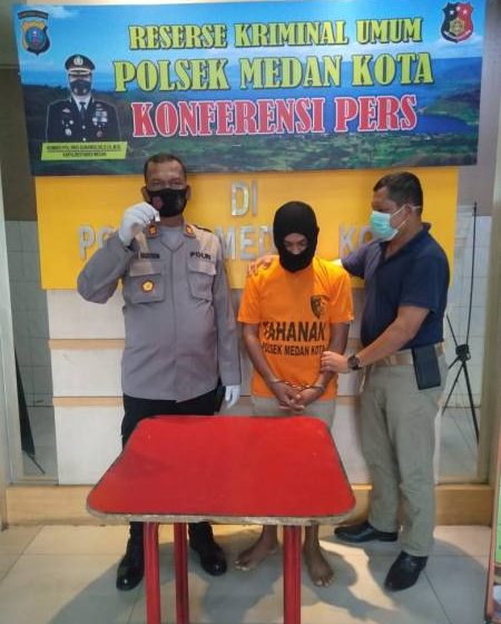  Polsek Medan Kota Ringkus Pelaku Narkoba Sei Mati