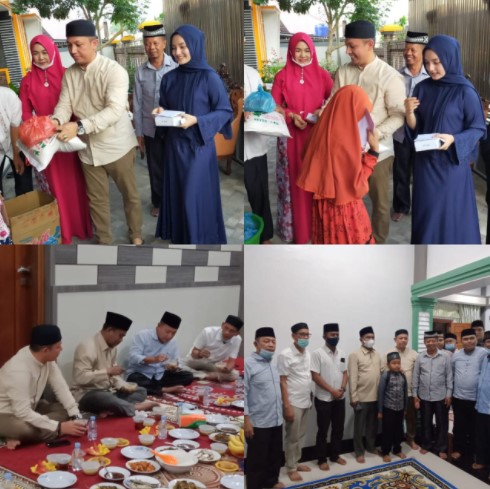  Ketua BM3 Sergai Santuni Anak Yatim