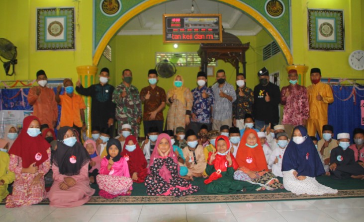  BRCN Tanah Putih Tanjung Melawan Gelar Lomba Anak Sholeh, Pembagian Takjil ,Buka Puasa Bersama dan Santuni Anak Yatim