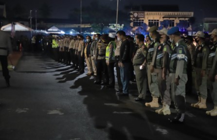  Polda Riau Tingkatkan Intensitas Giat Penyekatan dan Pembubaran Kerumunan