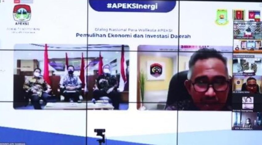  Wali Kota Ikuti Dialog Nasional Pemulihan Ekonomi dan Investasi Daerah