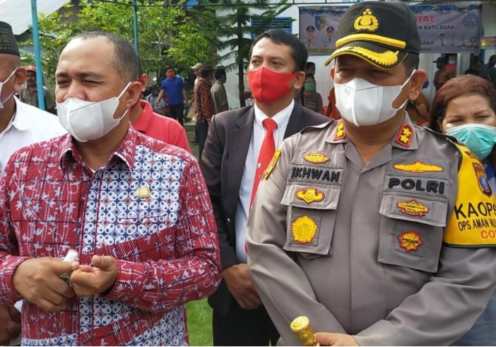 Kapolres Dukung Perbup Bupati Batubara Larang Masyarakat Untuk Mudik