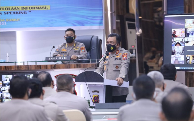  Kapoldasu Tegaskan Media Sebagai Mitra Strategis Polri