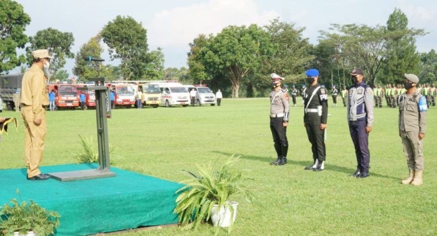 Polres Simalungun Gelar Apel Pasukan Ops Ketupat Toba 2021