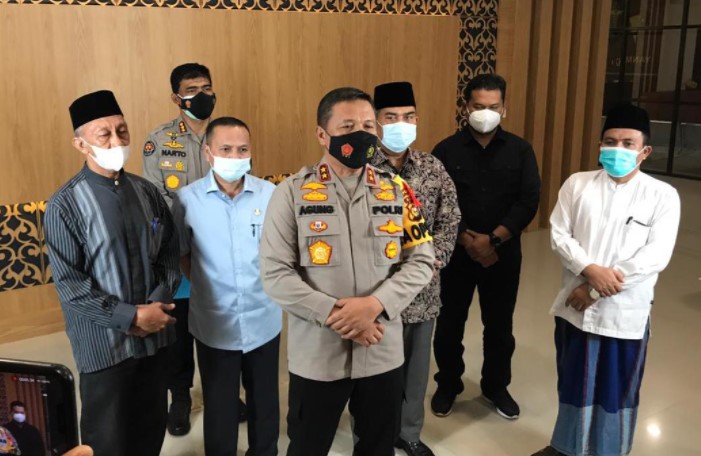  Dukung Surat Edaran Walikota Pekanbaru, Tokoh Agama Gelar Pertemuan Dengan Polda Riau