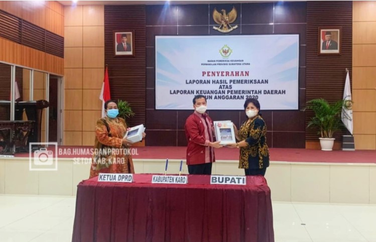  Pemkab Karo Kembali Raih Opini WTP dari BPK RI Perwakilan Sumut