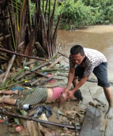  Heboh, Mayat Wanita Ditemukan di Sungai Labuhan Bilik