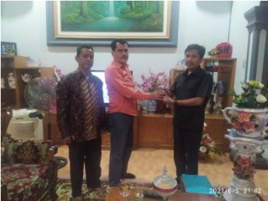  DPW KBRT Sumut Silaturahmi dengan Pembina Drs Putarama Al-Khairi Tanjung MSi