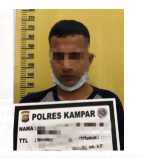  Kepergok Simpan Sabu, Warga Bangkinang Diciduk Polres Kampar