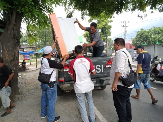  Judi Ketangkasan Tembak Ikan di Depan Gudang Arang Digerebek Polsek Medan Labuhan