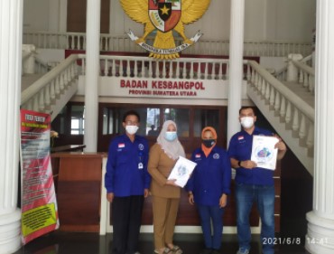  DPW SPI Sumut Mendaftarkan ke Kesbangpol