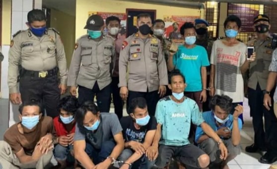  Polsek Percut Sei Tuan Bekuk Pelaku Kejahatan di Pintu Tol Bandar Selamat