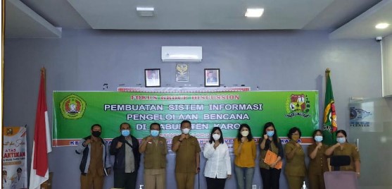  UPN “Veteran” Yogyakarta Gelar FGD Pembuatan Sistem Informasi dan Komunikasi Pengelolaan Bencana di Kabupaten Karo