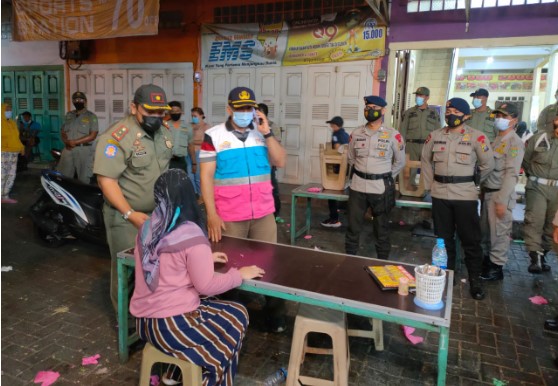  Brimob Polda Sumut Intensifkan Ops Yustisi Penegakan Prokes di Medan