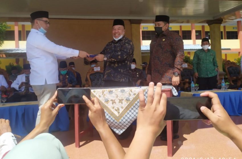 Kakanwil Menag Sumut Resmikan Asrama Tahfizul Hadist MAN 2 Deli Serdang