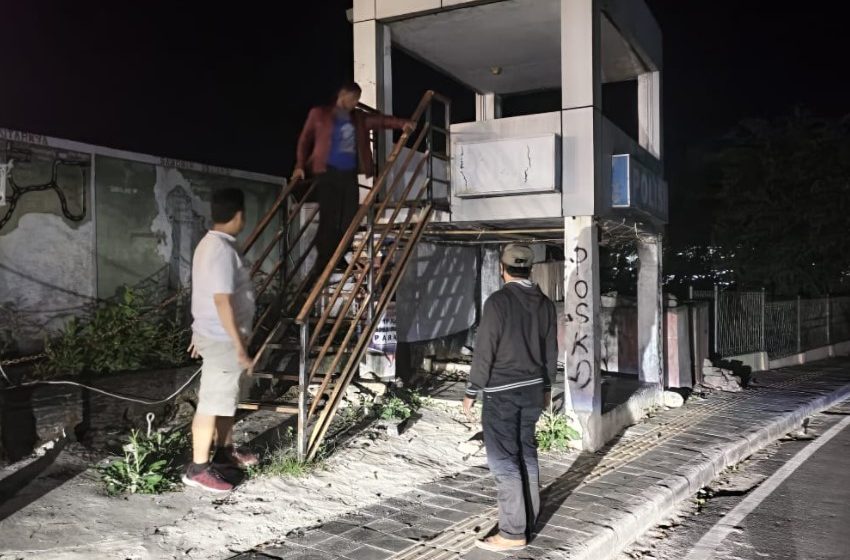  Respon Laporan di Call Center 110 Polri, Polsek Parapat Gerebek Pos Kosong Dekat Hotel Darma Agung