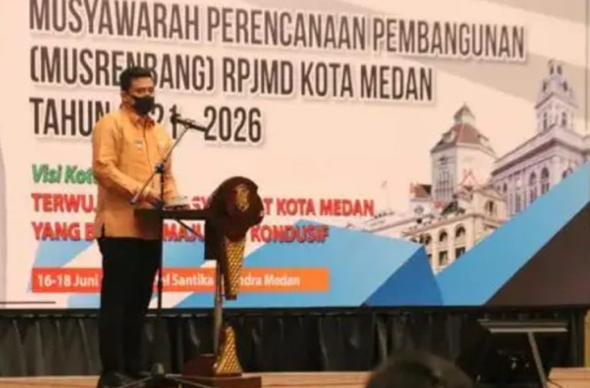  Bobby Nasution Minta Hasil Musrenbang RPJMD 2021-2026 Dapat Segera Dirasakan Masyarakat