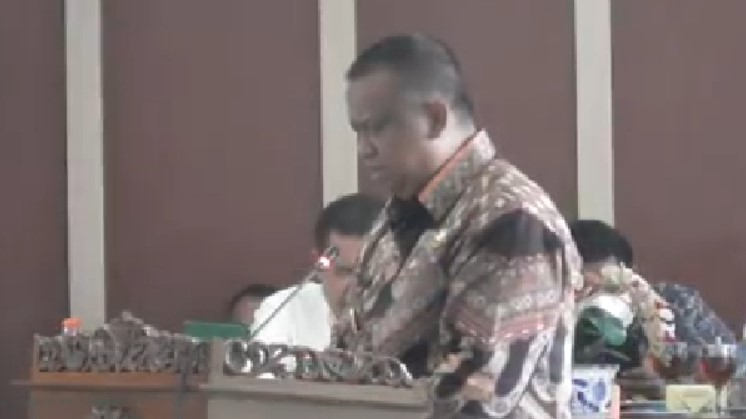 Pj Bupati Labuhanbatu Sampaikan Nota Pertanggung Jawaban Keuangan APBD 2020