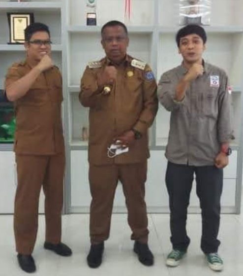 Pj Bupati Labuhanbatu Sambut Kunker PT Avantgarde Production