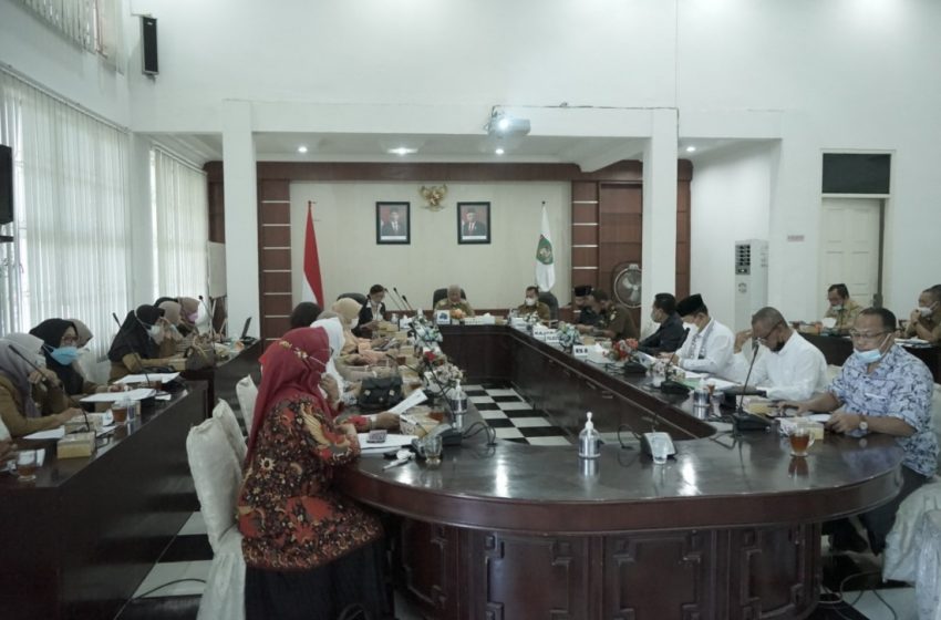  Bupati Asahan Pimpin Rakor Pembentukan Gugus Tugas Kabupaten Layak Anak