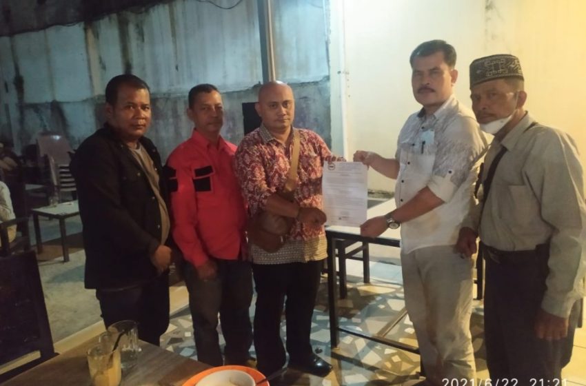 Calon DPD KBRT Deli Serdang dan Kota Medan Serahkan Mandat