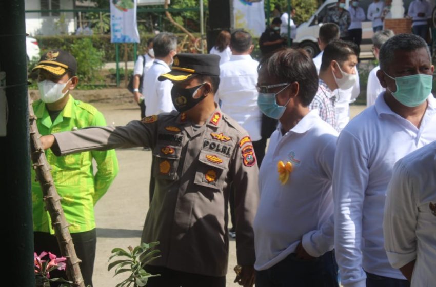  Dihadiri Menteri BUMN, Kapolres Sergai Hadiri Soft Opening Taman Socfindo Conservation