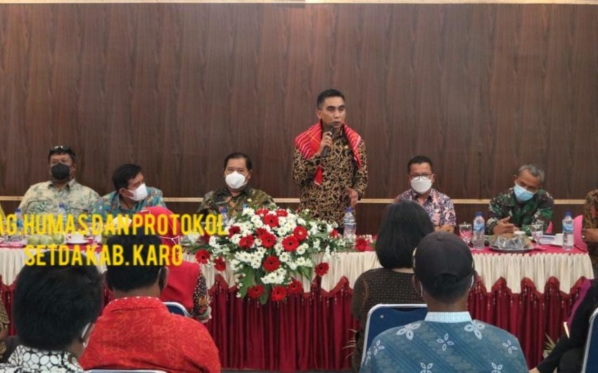  Wakil Bupati dan Sekdakab Karo Hadiri Rakor Pemerintahan Muspika Merdeka