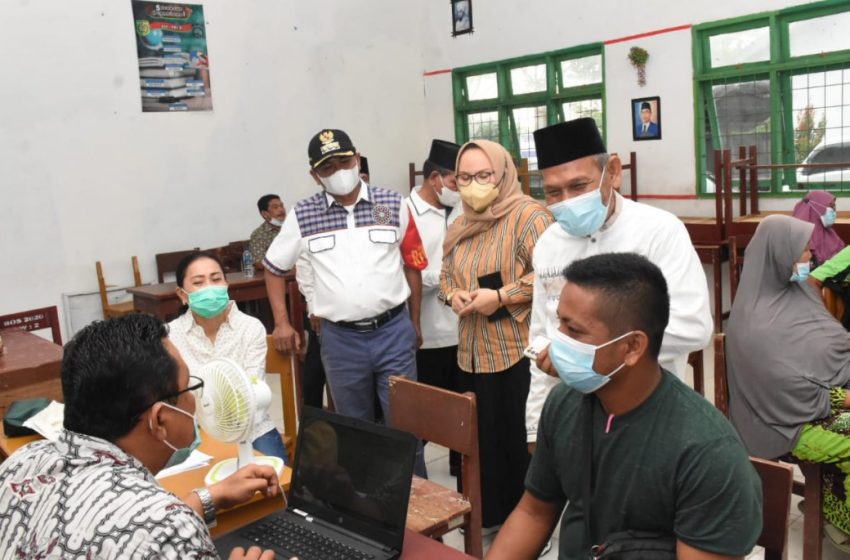  Pemkab dan Polres Sergai Kembali Gelar Vaksinasi Massal, Masyarakat Sangat Antusias