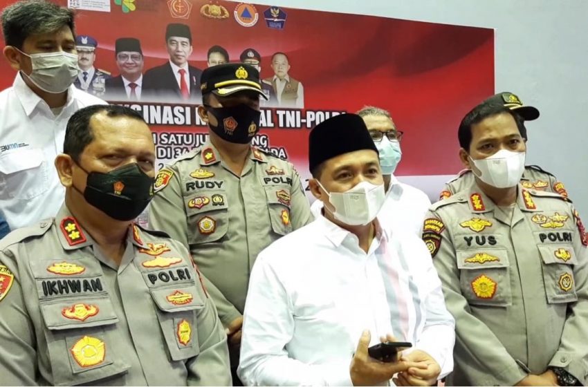 Lampaui Target Dalam Sehari, Polres Batubara dan Instansi Terkait Berhasil Vaksin 4.658 Warga