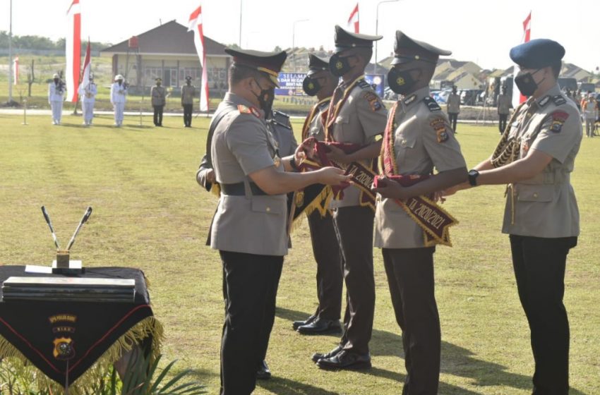  Kapolda Lantik 266 Bintara Polisi Lulusan SPN Polda Riau TA. 2020/2021