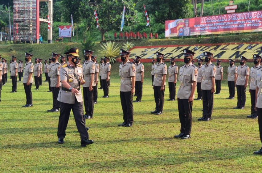  Kapolda Banten Lantik 192 Bintara Polri TA. 2020/2021